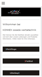 Mobile Screenshot of konnex-werbung.de